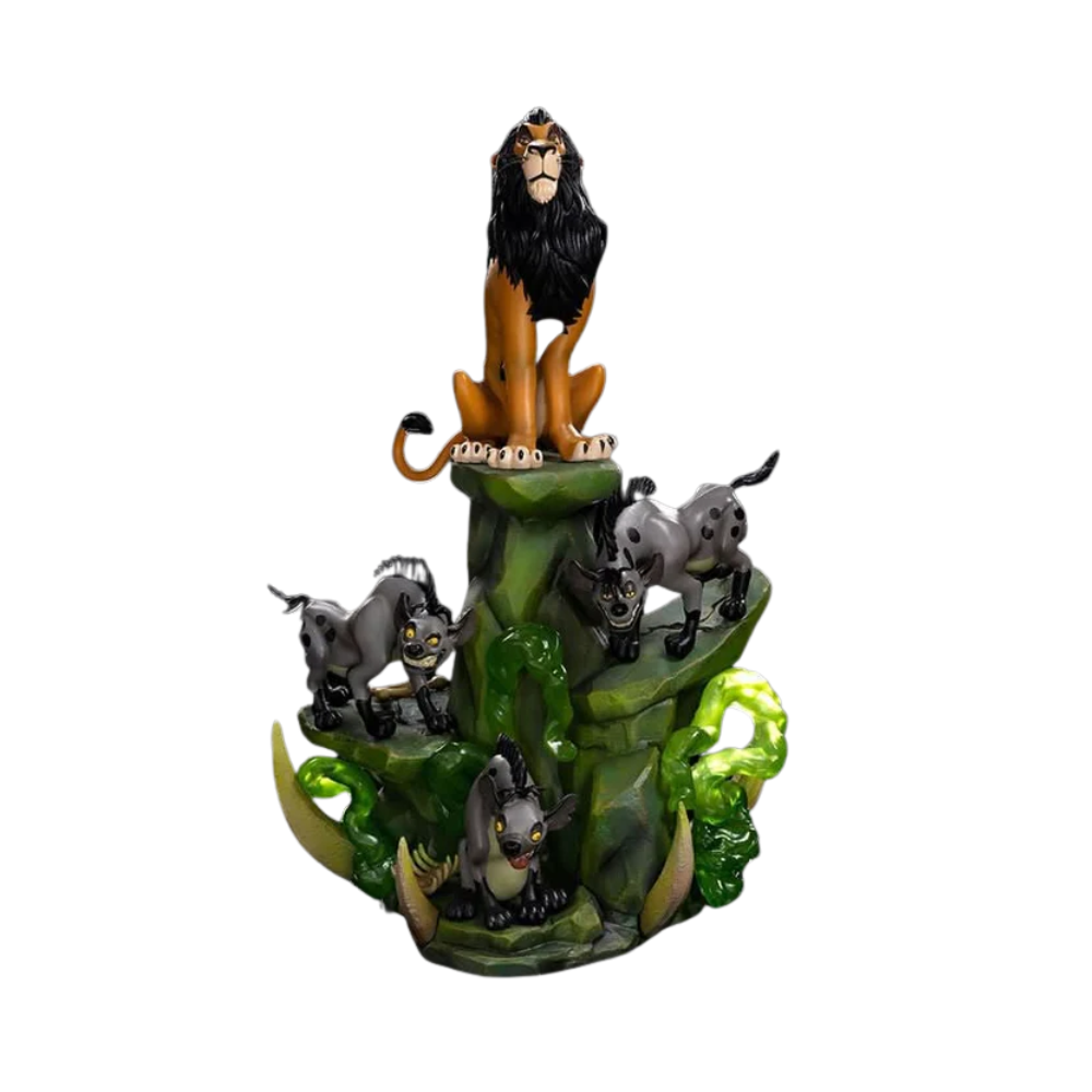 Scar Deluxe - Disney 100Th - The Lion King - Art Scale 1/10  by Iron Studios - Medaid International