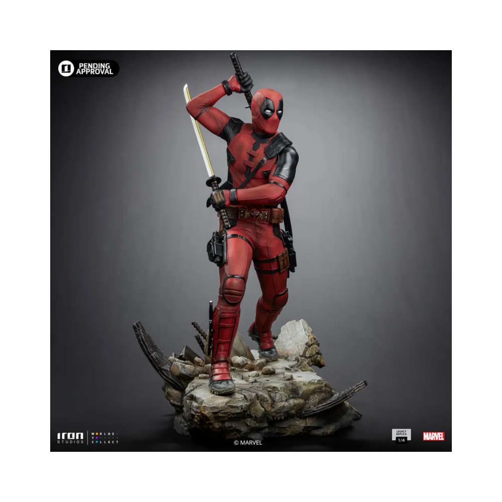 Deadpool - Deadpool & Wolverine - Legacy Replica 1/4 - Iron Studios - Medaid International