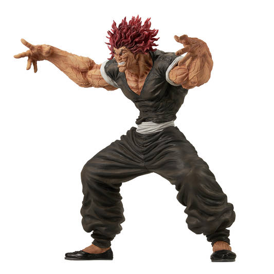 Baki Masterlise Ichibansho Yujiro Hanma (The World Can Be Changed With One Fist) Figure By Bandai - Medaid International