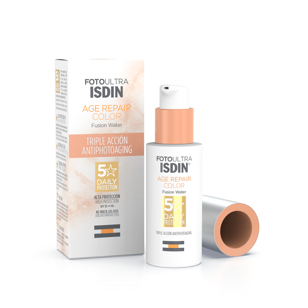 ISDIN FotoUltra Age Repair Color SPF 50 - 50 ml - Medaid - Lebanon