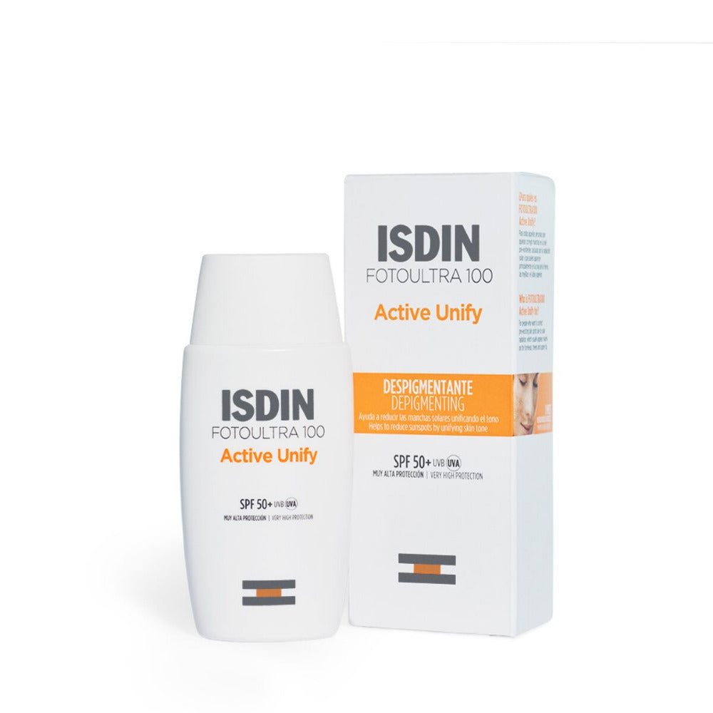 ISDIN Fotoultra 100 Active Unify SPF 50 - 50 ml - Medaid - Lebanon