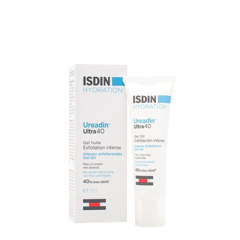 ISDIN Ureadin Ultra 40 Exfoliant Gel-Oil - 30 ml - Medaid - Lebanon