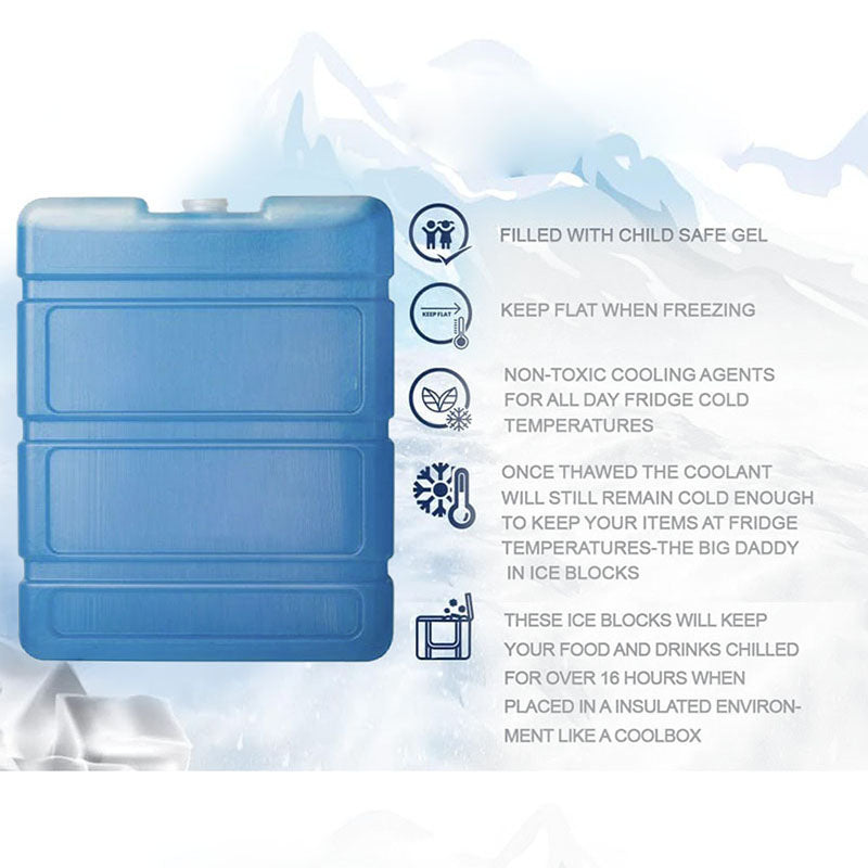 Ice Gel Pad Pack for Pain Relief Multipurpose Ice Gel Pad Sealed and Leak Proof Pack - Medaid International