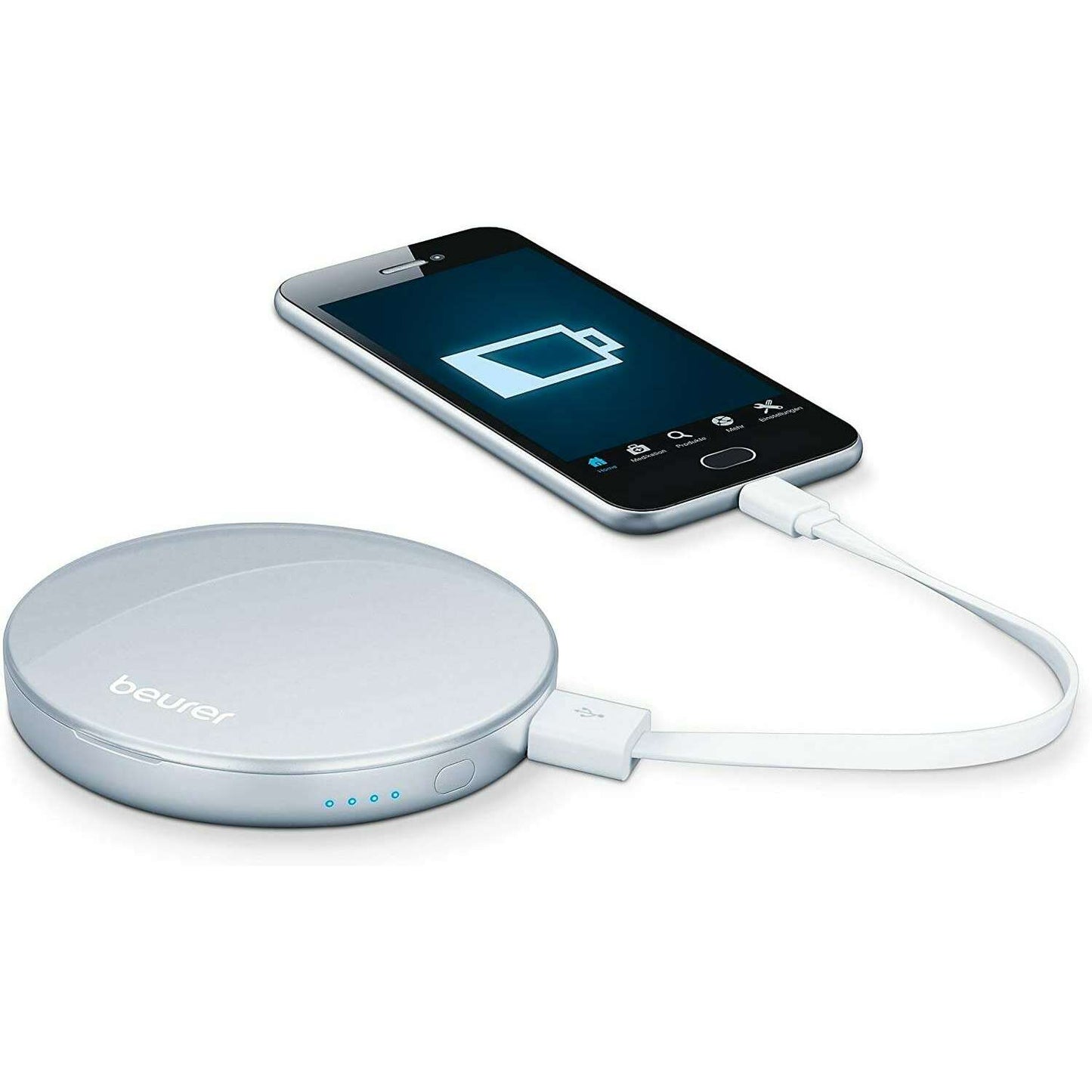 Illuminated Cosmetic Mirror with Power Bank - Medaid International