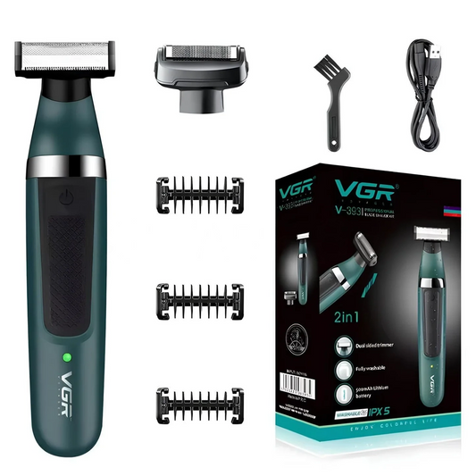 VGR 393 Waterproof Electric Clipper | ماكينة حلاقة مقاومة للماء - Medaid International