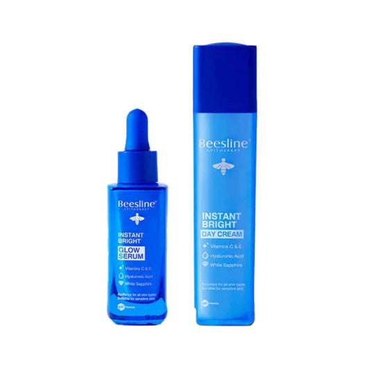 Instant Bright Glow Serum + Day Cream - Medaid International