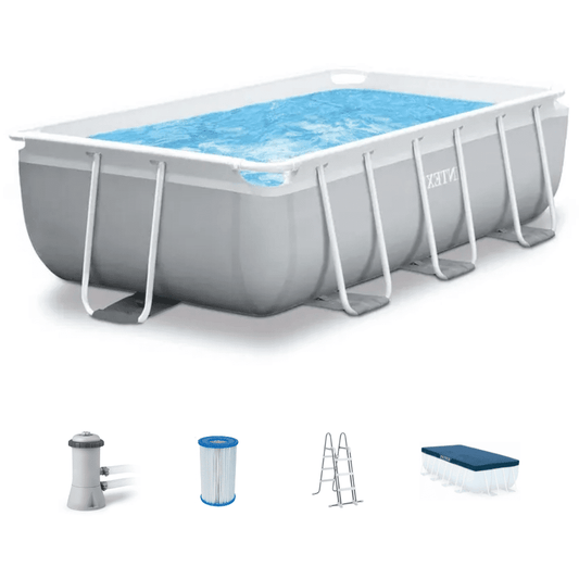 Prism Frame Rectr Pool Set 4.88 X 2.44 X 1.07M - Medaid International