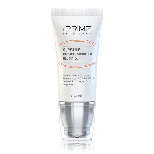 C.Prime Invisible Sunblock Gel SPF50 40ml - Medaid - Lebanon