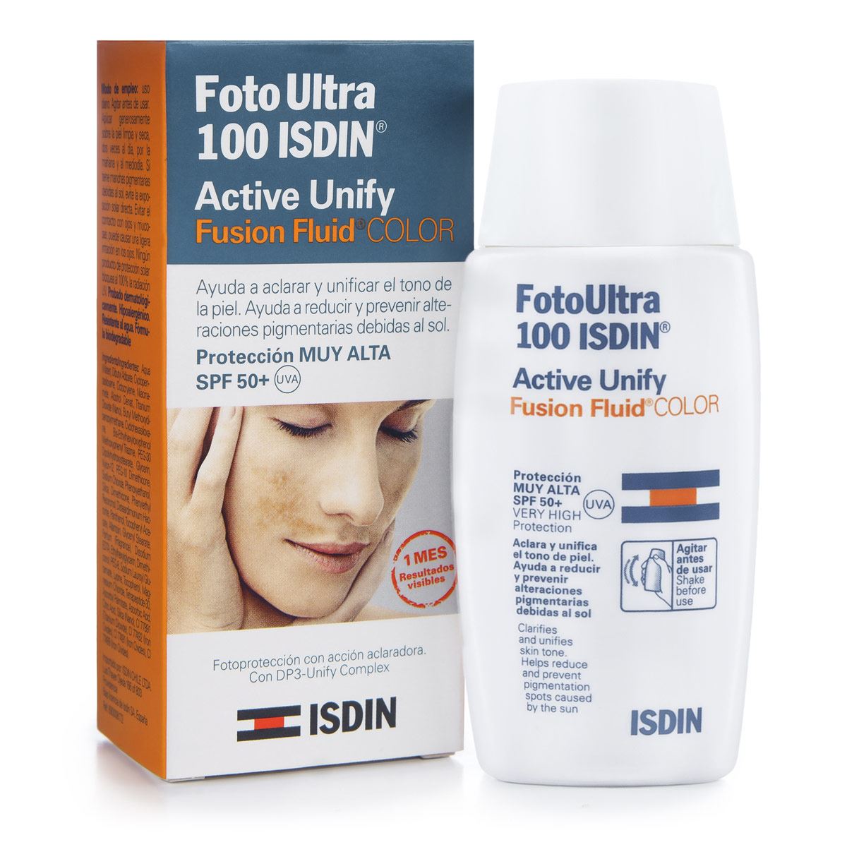 Isdin FotoUltra 100 Active Unify Fusion Fluid SPF 50 - Medaid - Lebanon