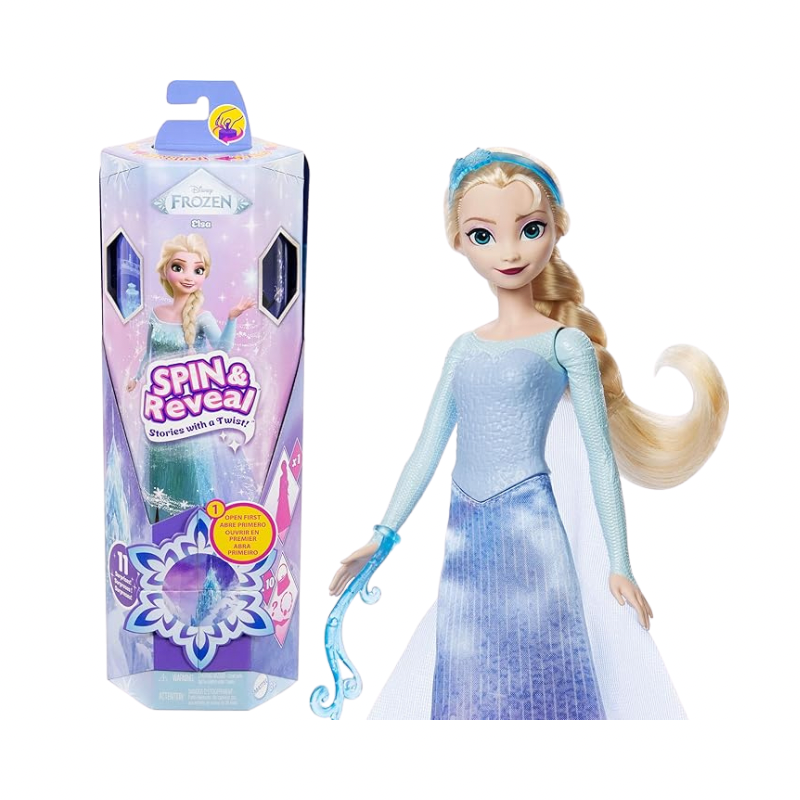 Disney Frozen Fashion Dolls Spin & Reveal Elsa Toys by Mattel - Medaid International
