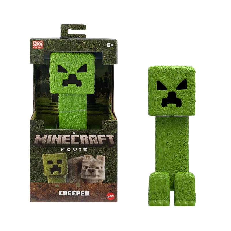 Minecraft Minecraft Movie Large Figure Creeper Toys by Mattel - Medaid International