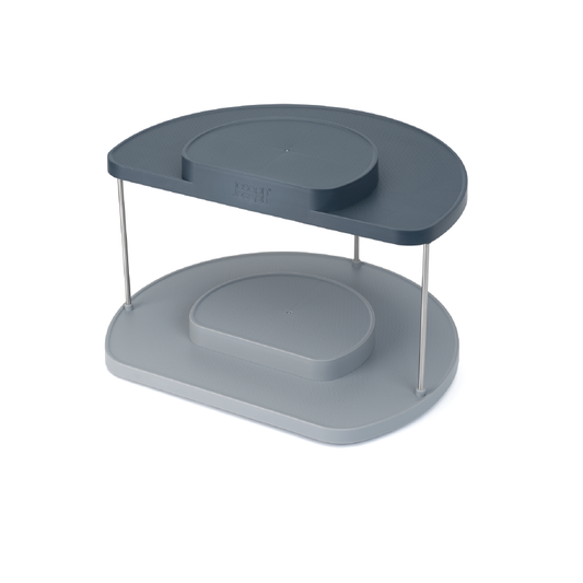 Joseph Joseph Cupboard Store 2Tier Rotation ORG Grey - Medaid International