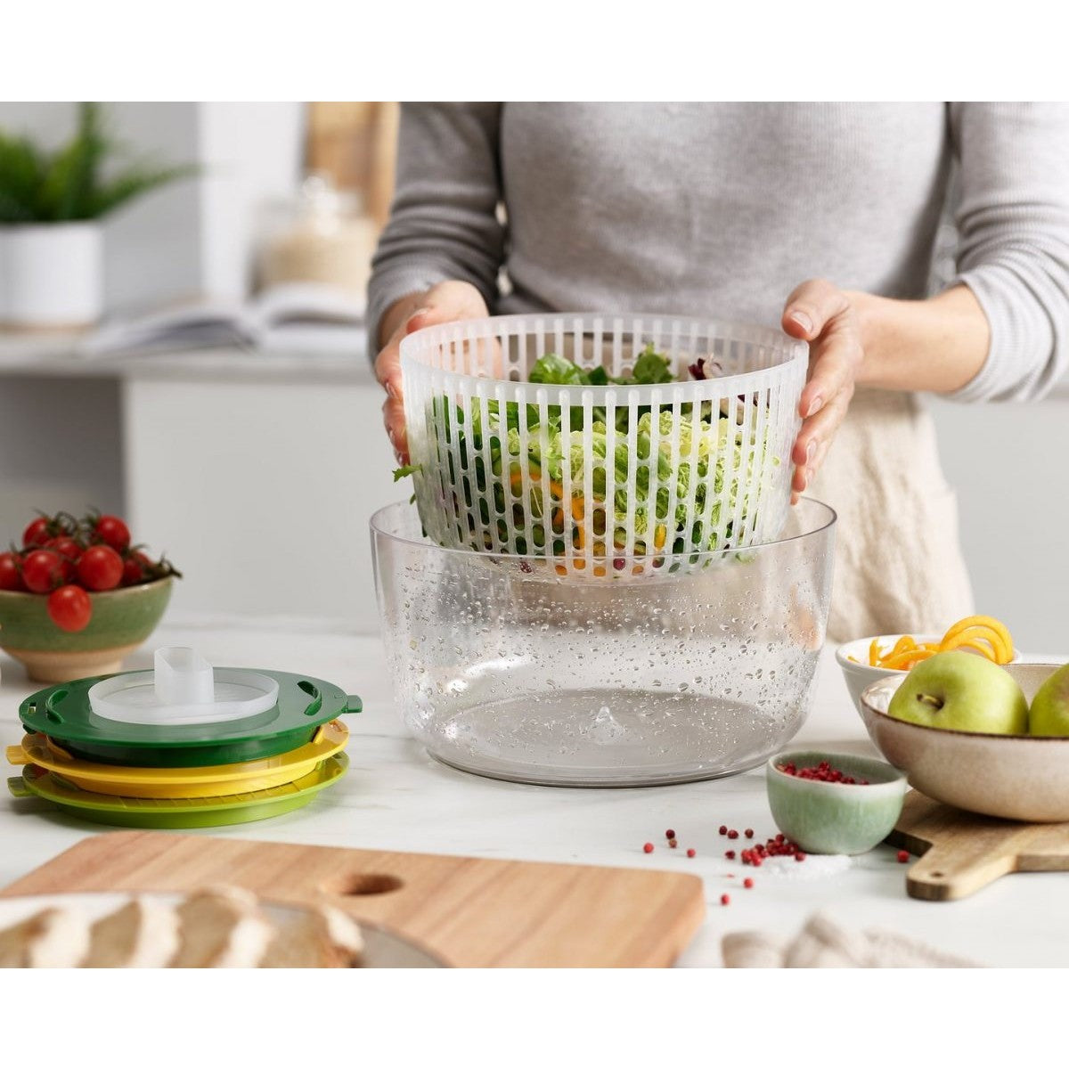 Joseph Joseph Multi-Prep™ 4-piece Salad Preparation Set - Medaid International