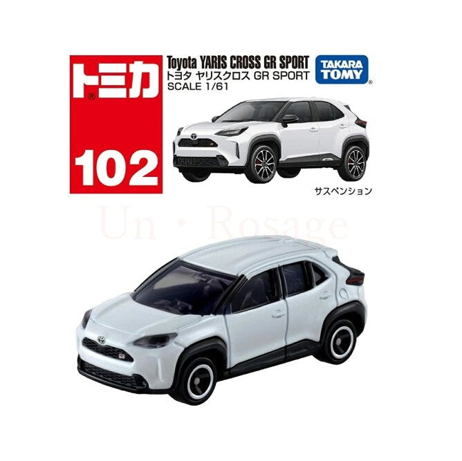 No.102 Toyota Yaris Cross GR SPORT Diecast Model Car by Takara Tomy Tomica - Medaid International