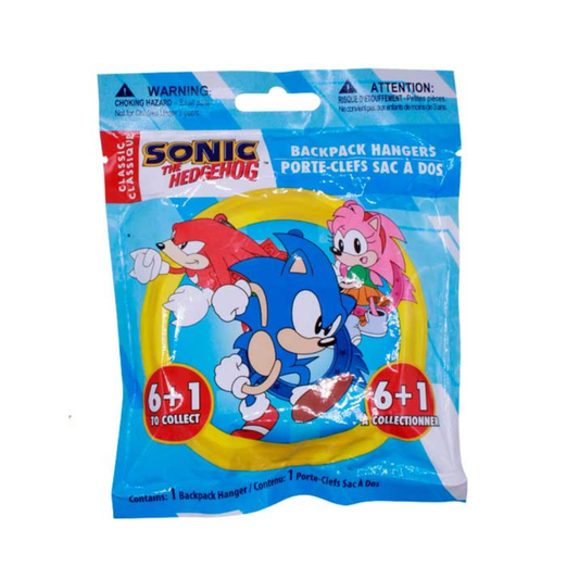 Sonic the Hedgehog Backpack Hangers Blind Bag Series 3 (1 Random) - Medaid International