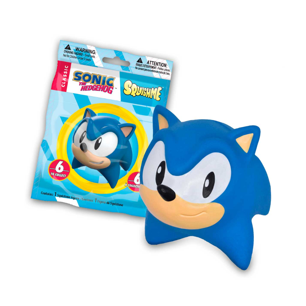 Sonic the Hedgehog Mini Squishme Blind Pack (1 Random) - Medaid International
