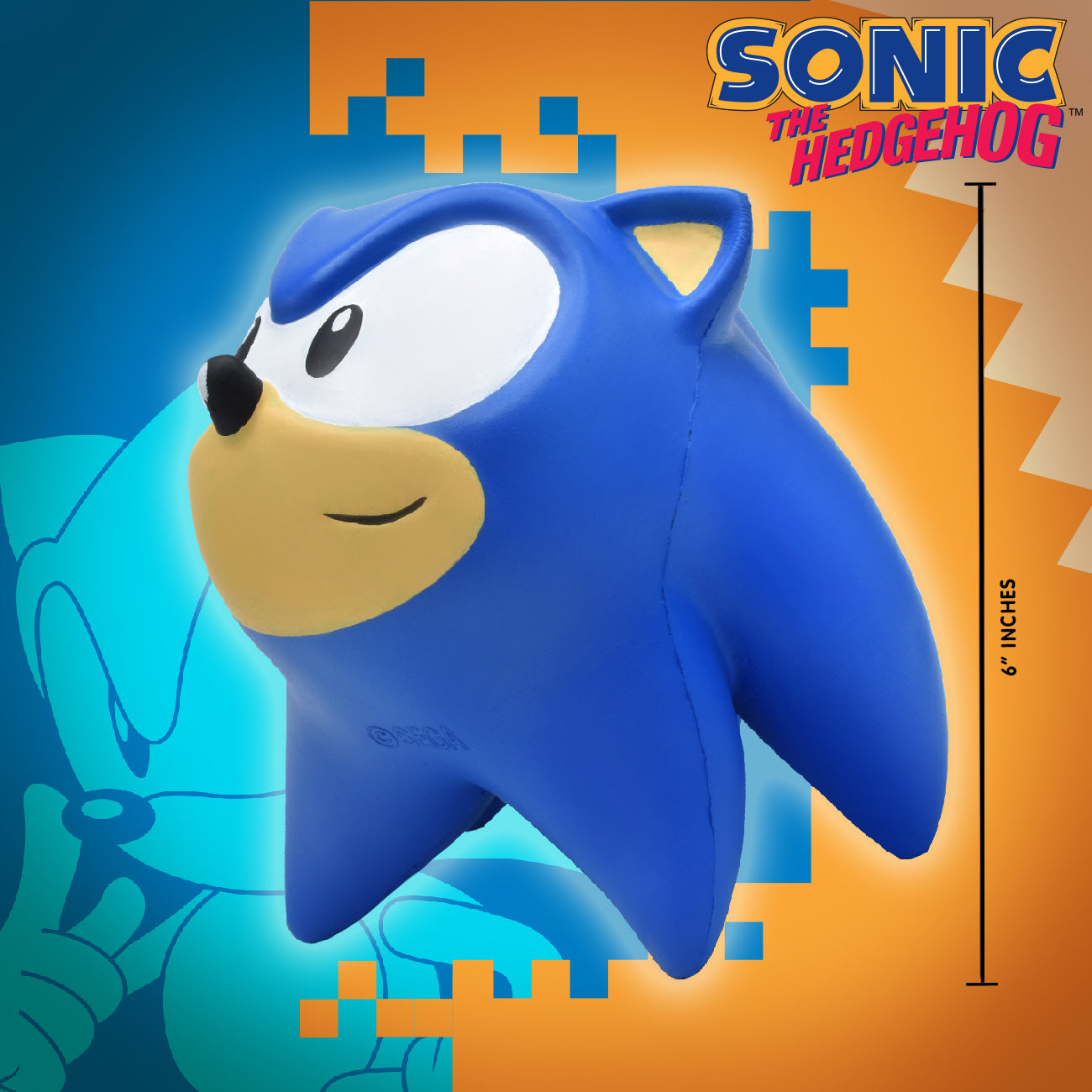 Sonic Classic MEGA SquishMe - Sonic - Medaid International