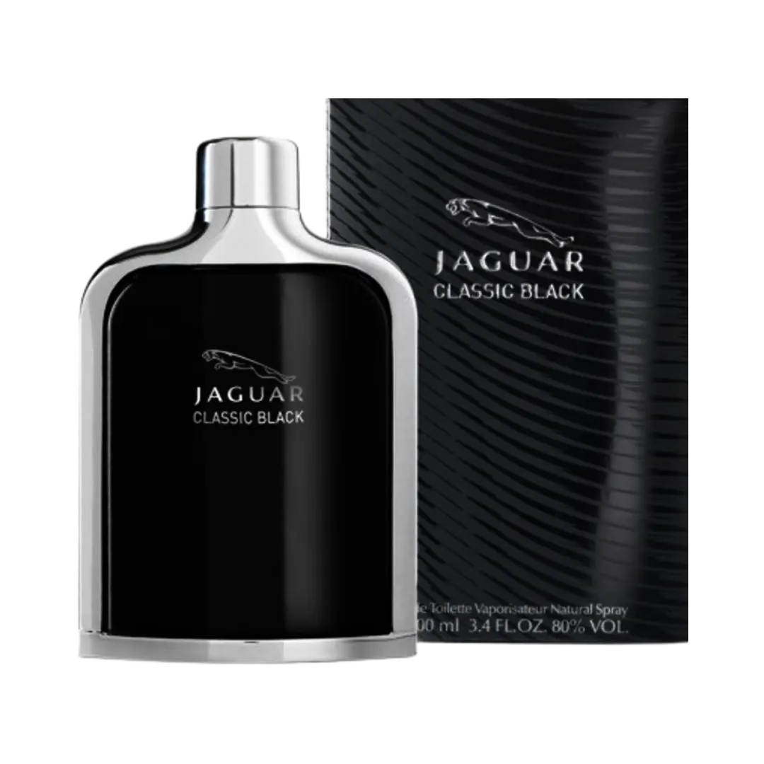 Jaguar Classic Black Eau De Toilette Pour Homme - 100ml - Medaid