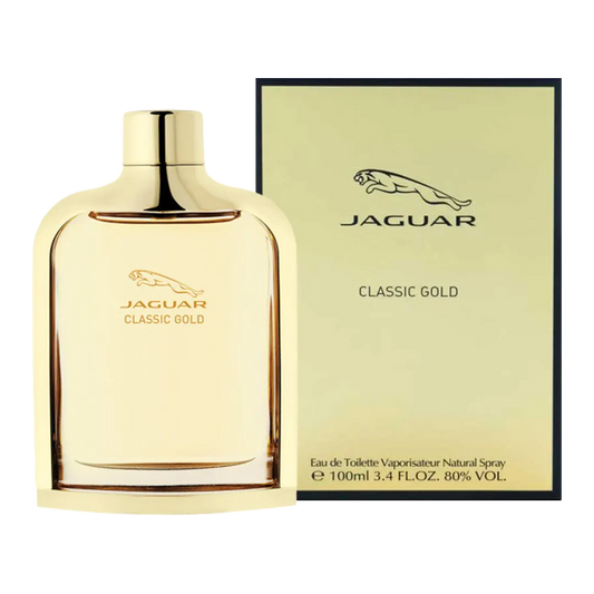 Jaguar Classic Gold Eau De Toilette Pour Homme - 100ml - Medaid