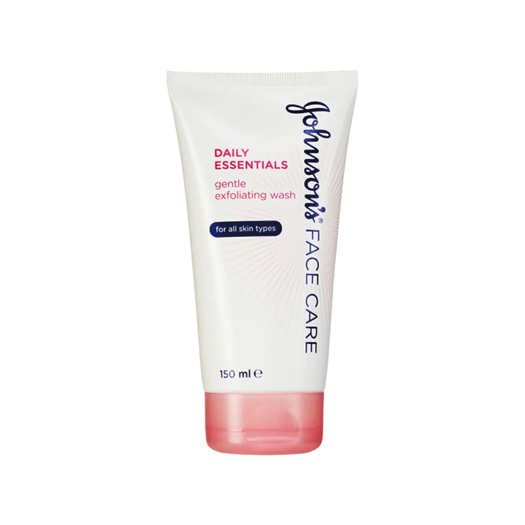 Johnson & Johnson Face Care Daily Essentials Gentle Exfoliating Wash For All Skin Types - 150ml - Medaid