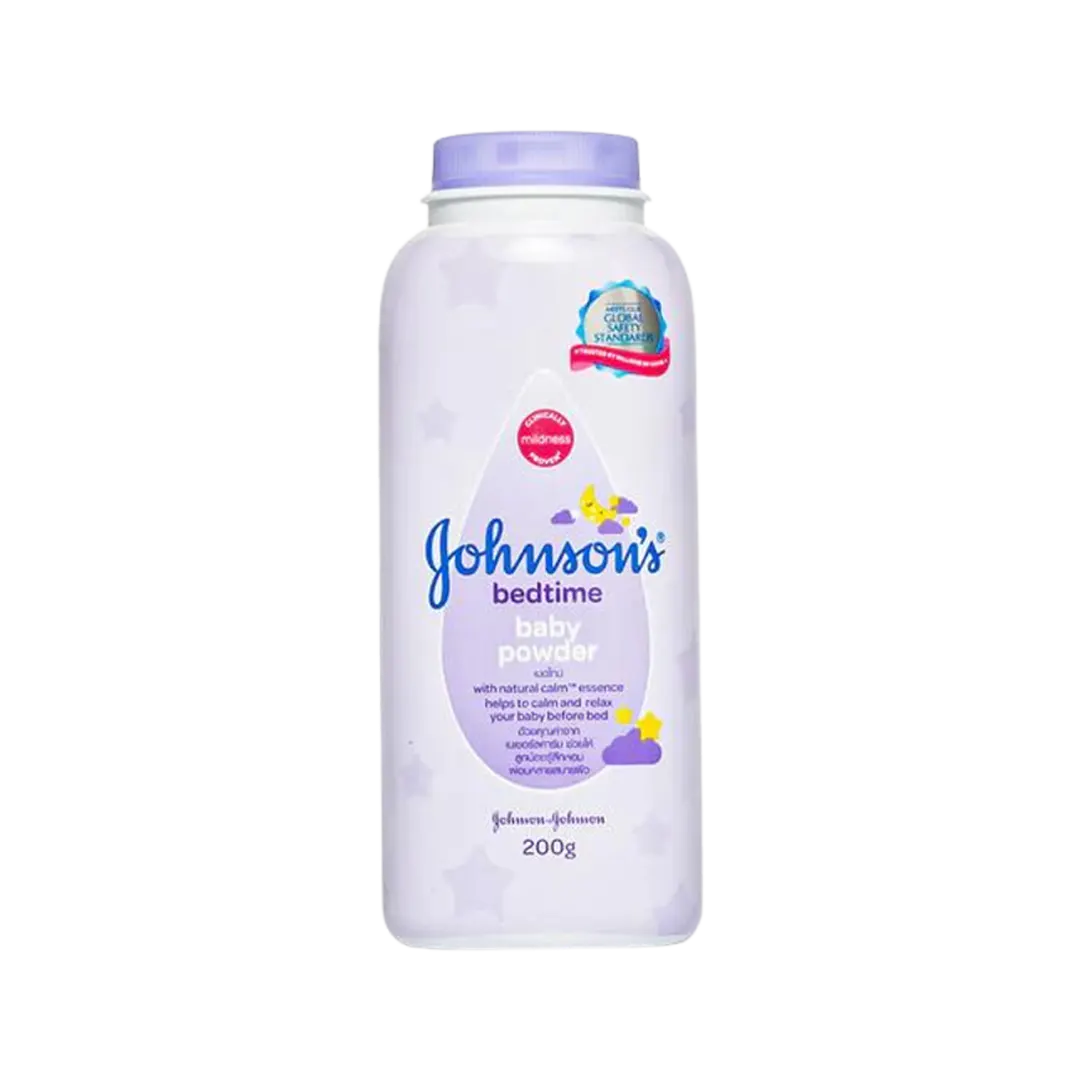 Johnson & Johnson Bedtime Baby Talc Powder - 2 Sizes - Medaid