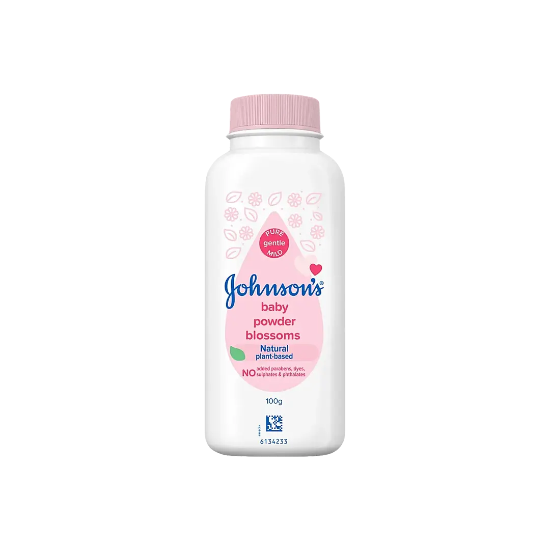 Johnson & Johnson Blossoms Baby Talc Powder - 2 Sizes - Medaid