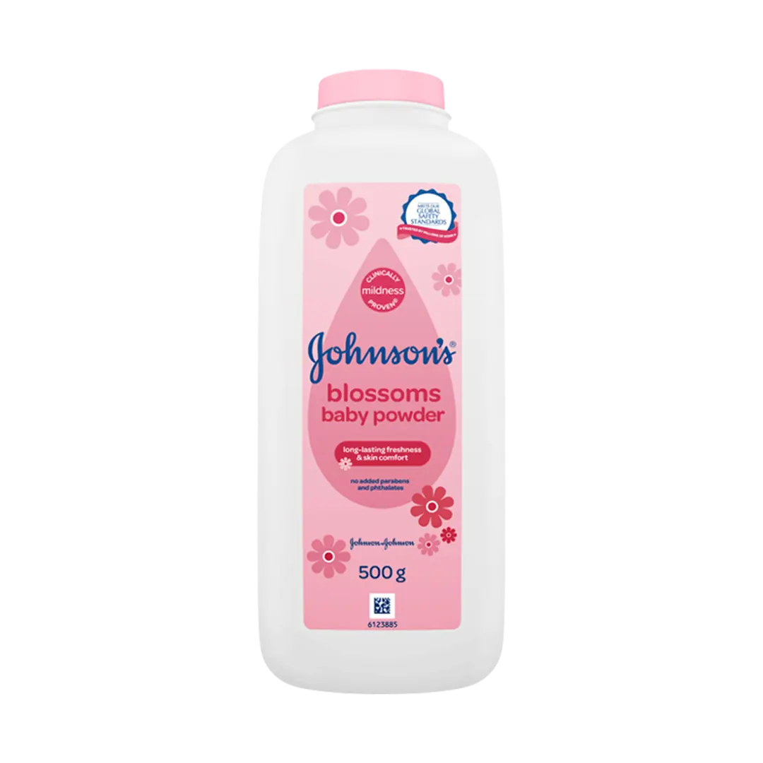 Johnson & Johnson Blossoms Baby Talc Powder - 2 Sizes - Medaid