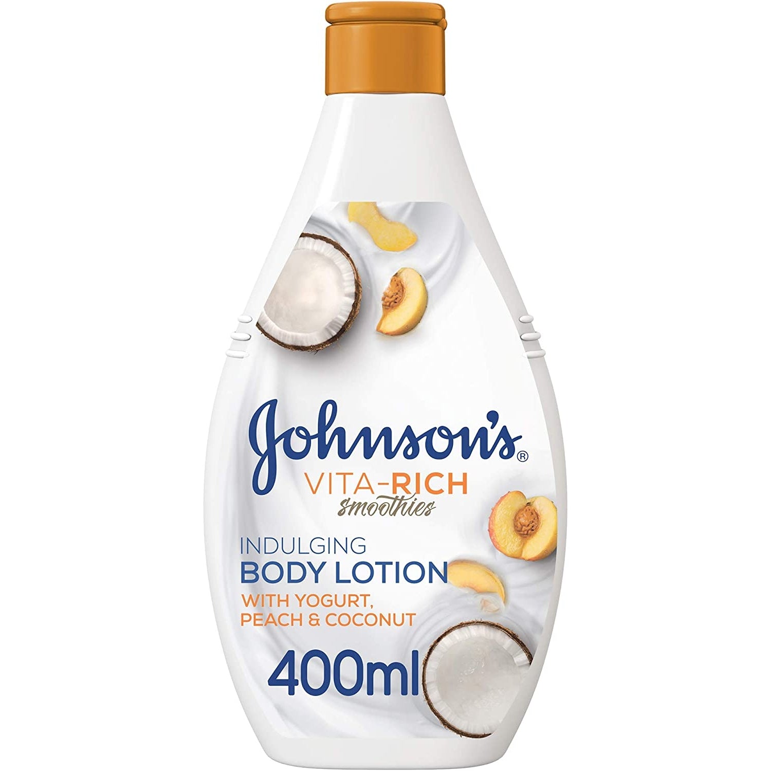 Johnson's Vita-Rich Body Lotion Indulging Peach Yogurt - 400 ml - Medaid