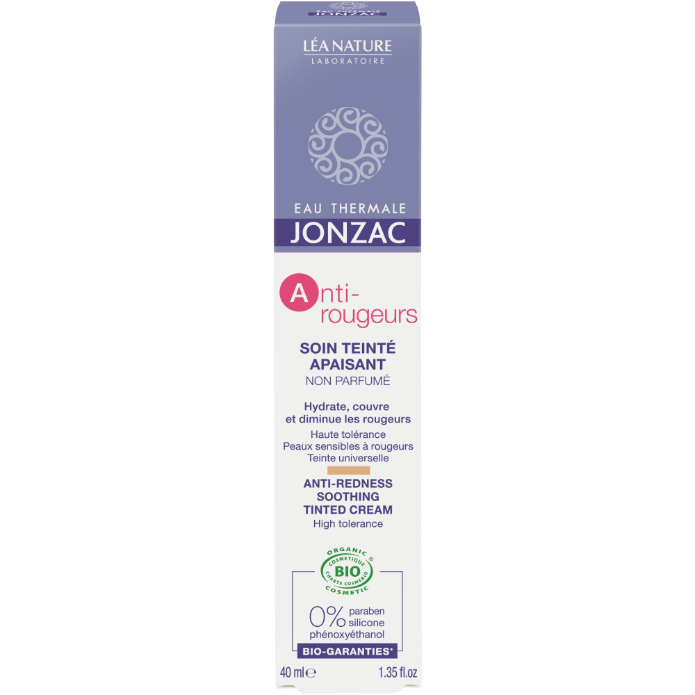 Jonzac Anti-Redness Soothing Tinted Cream - 40 ml - Medaid