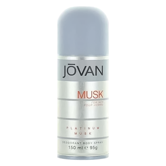 Jovan Platinum Musk Spray Deodorant Pour Homme - 150ml - Medaid