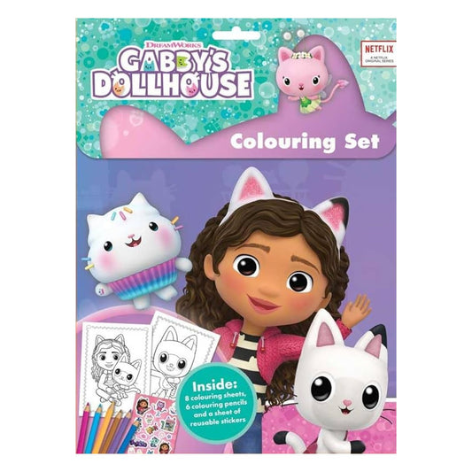 GABBYS DOLLHOUSE COLOURING SET - Medaid International