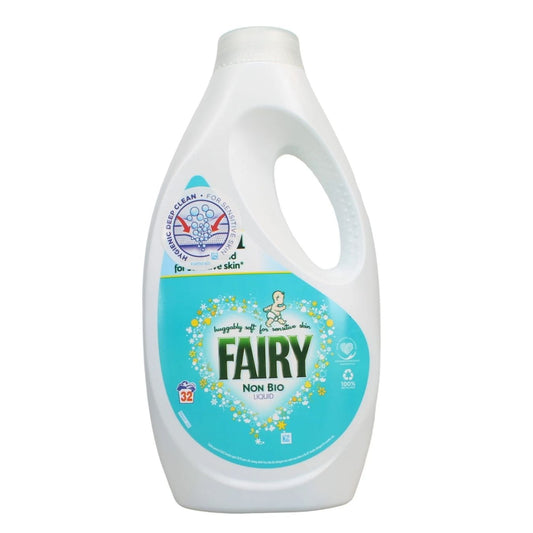 Fairy Laundry Non bio liquid sensitive skin - 32 Washes - Medaid International