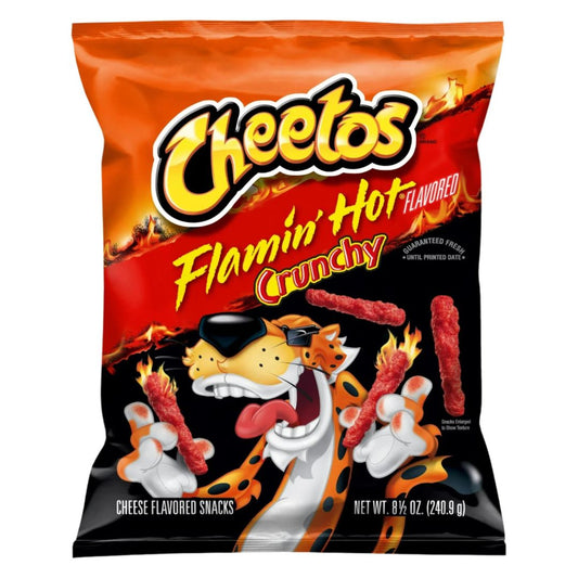 Cheetos flaming hot crunchy (USA) - 226g - Medaid International