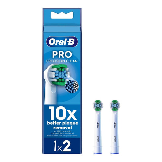 Oral-B pro precision clean toothbrush refill heads 2ct - Medaid International