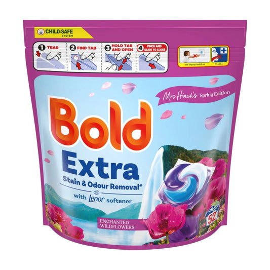 Bold 2in 1 Laundry Detergent Liquid Pods Enchanted Wildflower - Medaid International