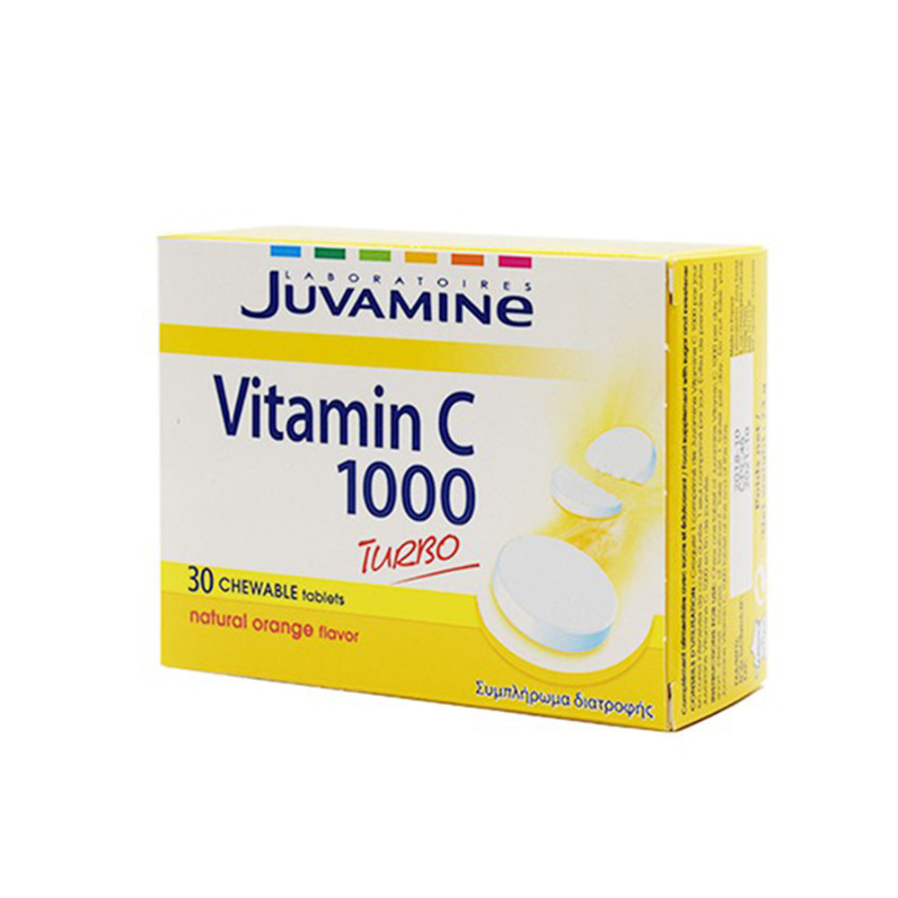 Juvamine Vitamin C 1000mg - 30 Chewable Tablets - Medaid