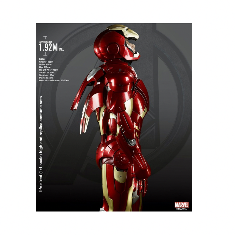 1:1 Iron Man MK7 Wearable Armour  Newly Upgraded  Deluxe Ver By Killer Body - Medaid International