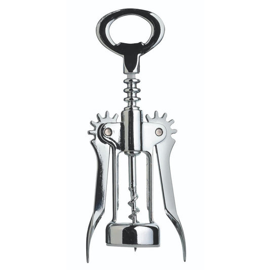 BarCraft Double Handled Chrome Wing Corkscrew - Medaid International