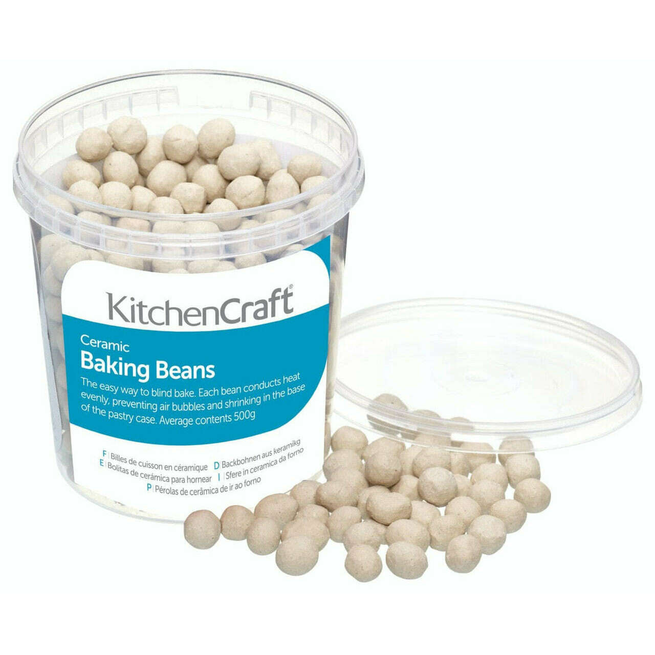 Tub of Ceramic Baking Beans (500g) - Medaid International