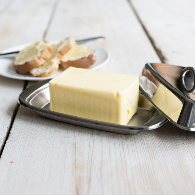 Stainless Steel Covered Butter Dish - Medaid International