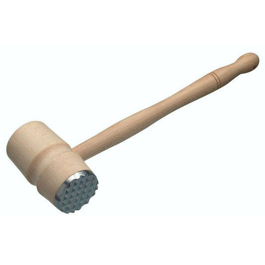 Beech Wood Meat Hammer With Metal End - Medaid International
