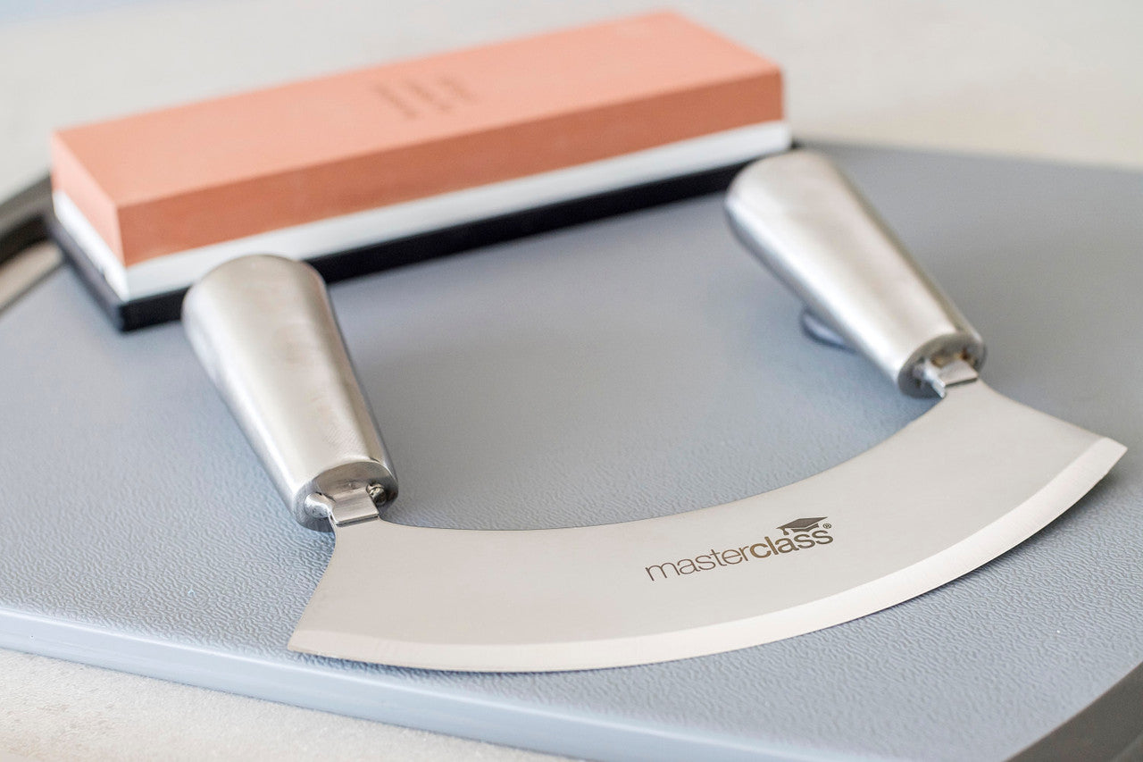 MasterClass Acero Stainless Steel 18cm (7") Single Bladed Hachoir - Medaid International