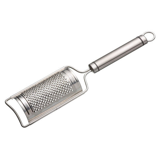 Oval Handled Professional Stainless Steel Curved Nutmeg and Zest Grater - Medaid International