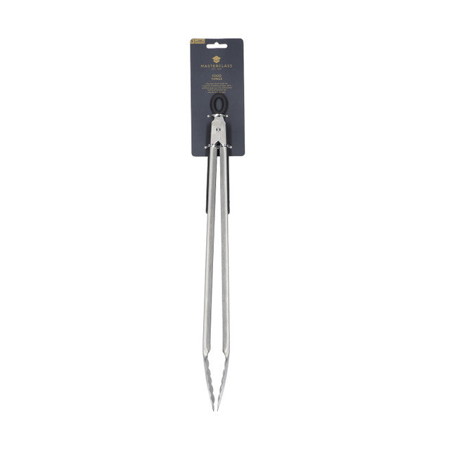 MasterClass Deluxe Stainless Steel 40cm Food Tongs - Medaid International