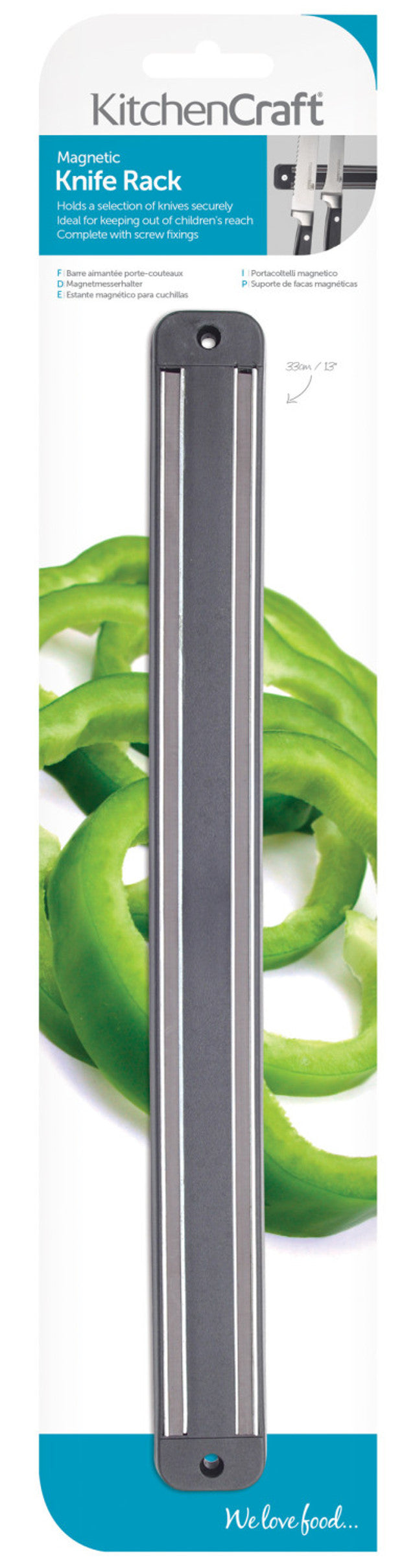 33cm Magnetic Knife Rack - Medaid International