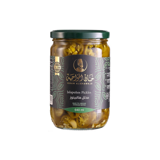 KHAN ALKHAWAJA JALAPENOS PICKLED - Medaid International
