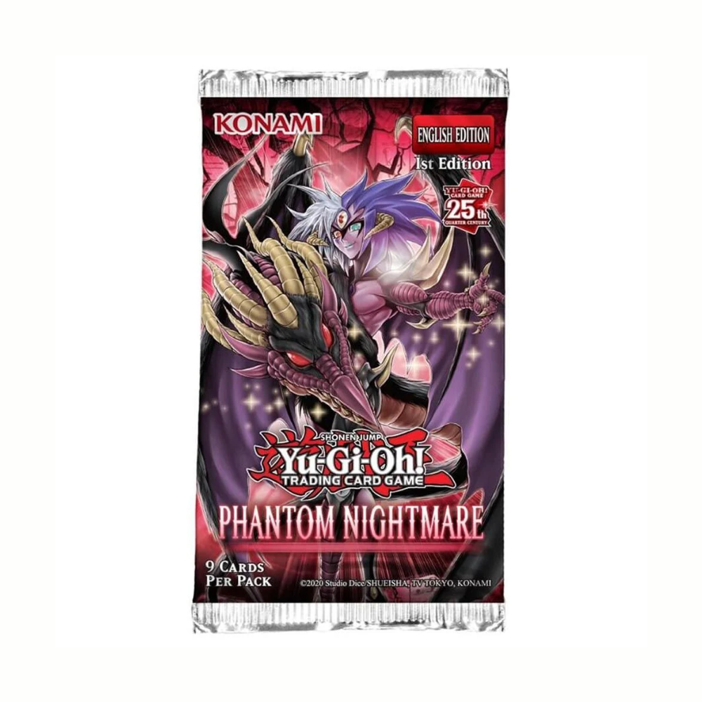 YGO TCG: Phantom Nightmare Booster 1 Pack - Medaid International