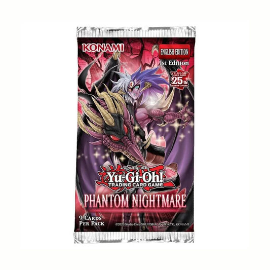 YGO TCG: Phantom Nightmare Booster 1 Pack - Medaid International