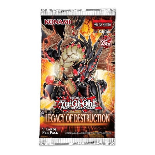 YGO TCG: Legacy of Destruction Booster Pack - Medaid International