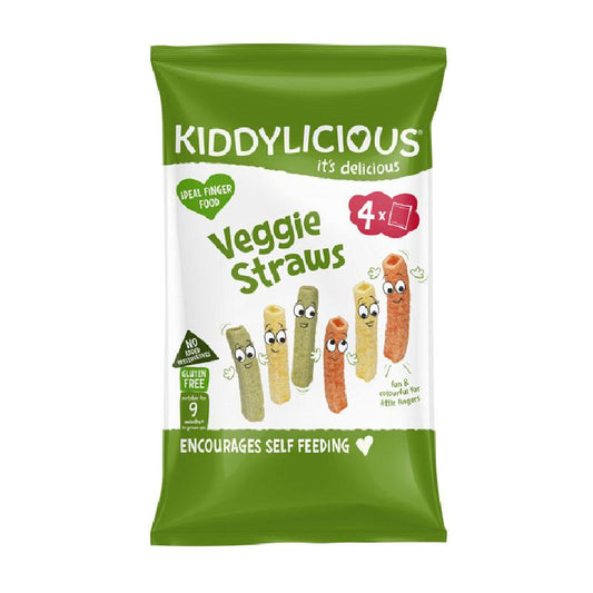 Kiddylicious Veggie Straws Tomato, Kale & Spinach Flavor Snacks 9+ Months - Medaid - Lebanon